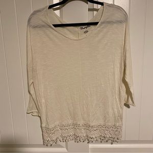 Lace Wrangler Delicate Top size small